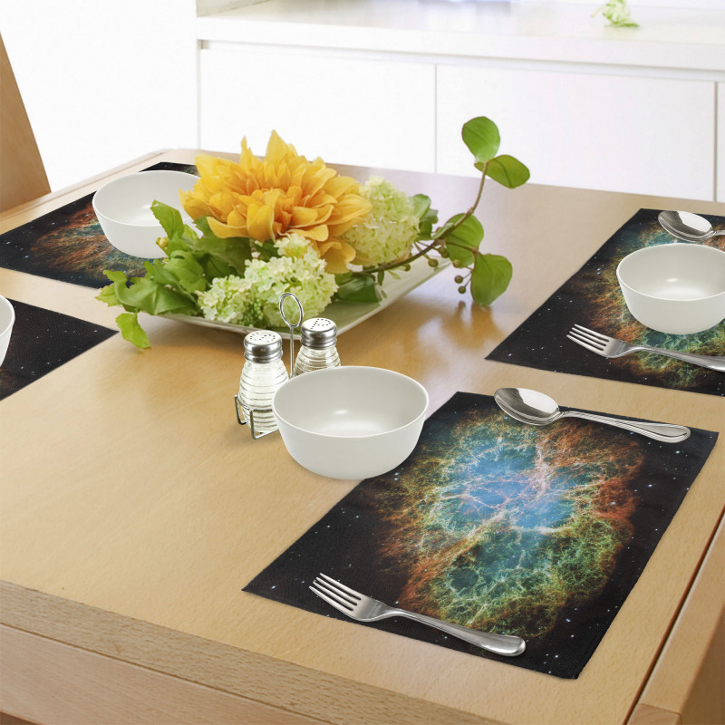 Supernova Stars Cosmos Place Mats