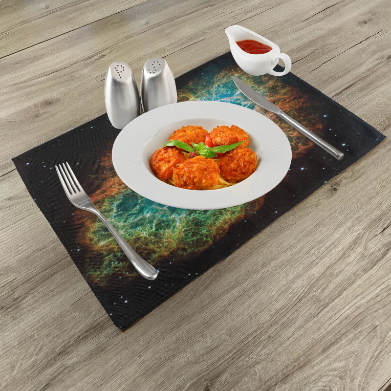 Supernova Stars Cosmos Place Mats