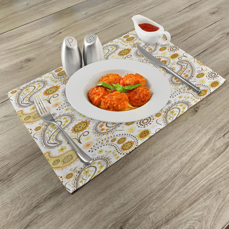 Floral Place Mats