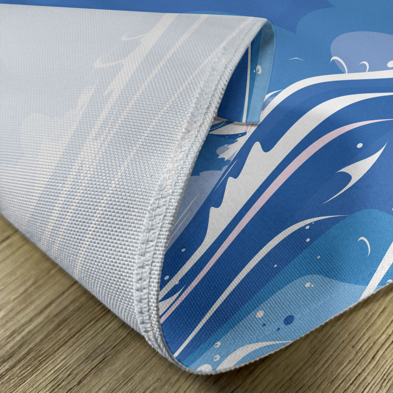 Clouds Seagulls Boat Place Mats