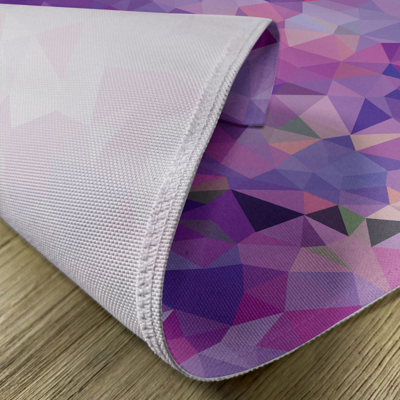 Violet Toned Triangles Place Mats