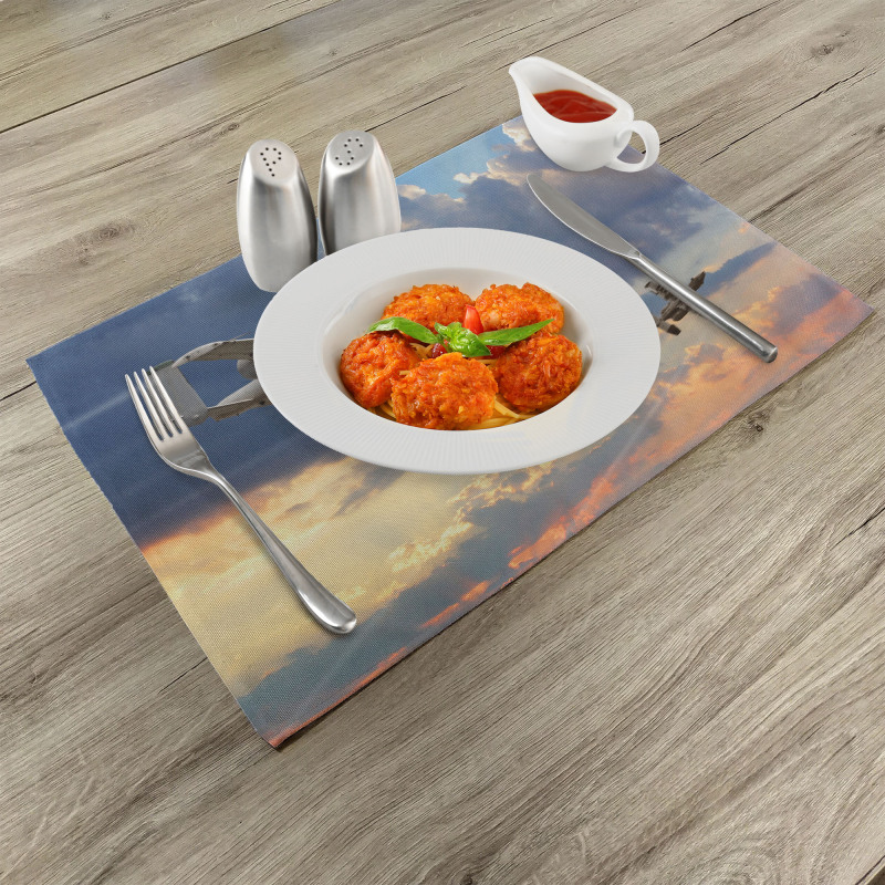 Aviataion Theme Design Place Mats