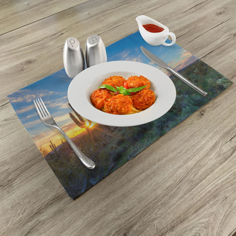 Cactus Noon Place Mats