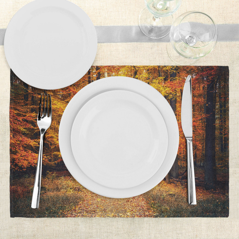 Vivid Leaf Plant Eco Place Mats