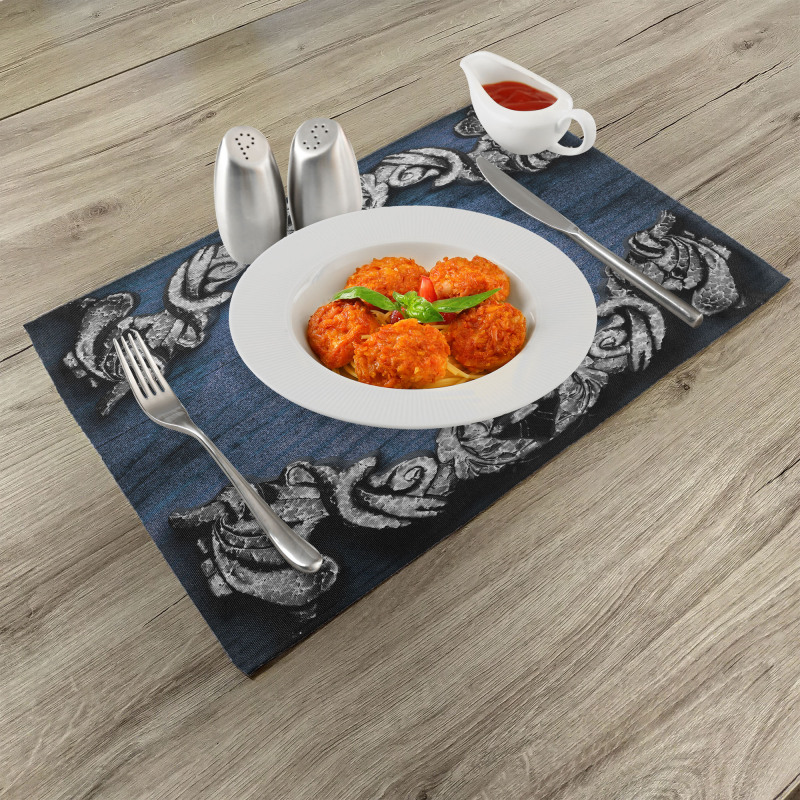 Gothic Iron Ornament Place Mats