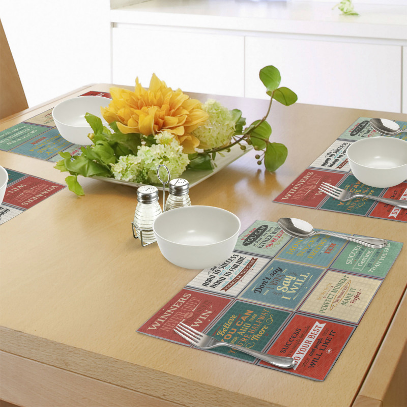 Uplifting Wise Messages Place Mats