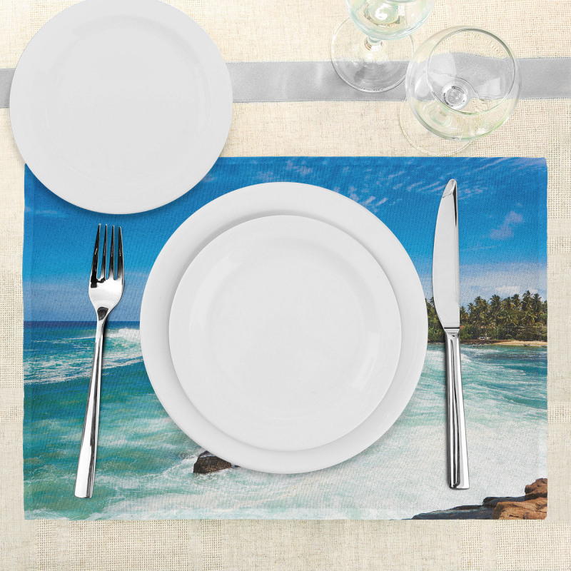 Palms Beach Seaside Place Mats