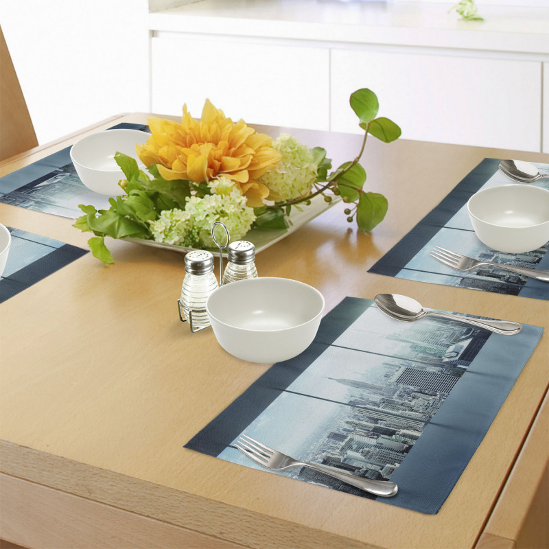 Urban Modern City Place Mats