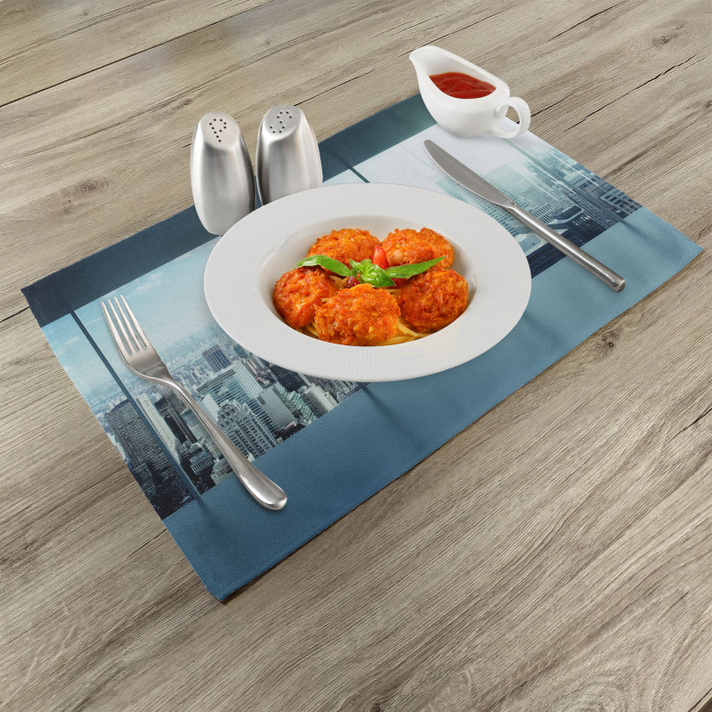 Urban Modern City Place Mats