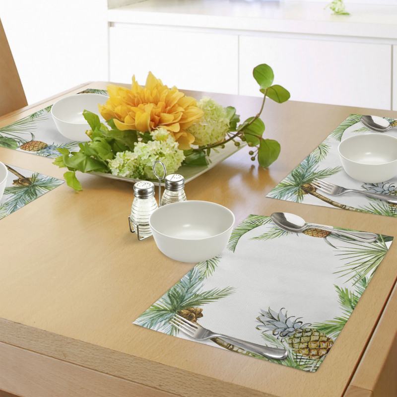 Exotic Palm Trees Place Mats