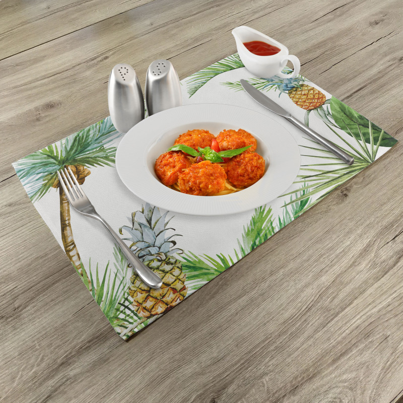 Exotic Palm Trees Place Mats