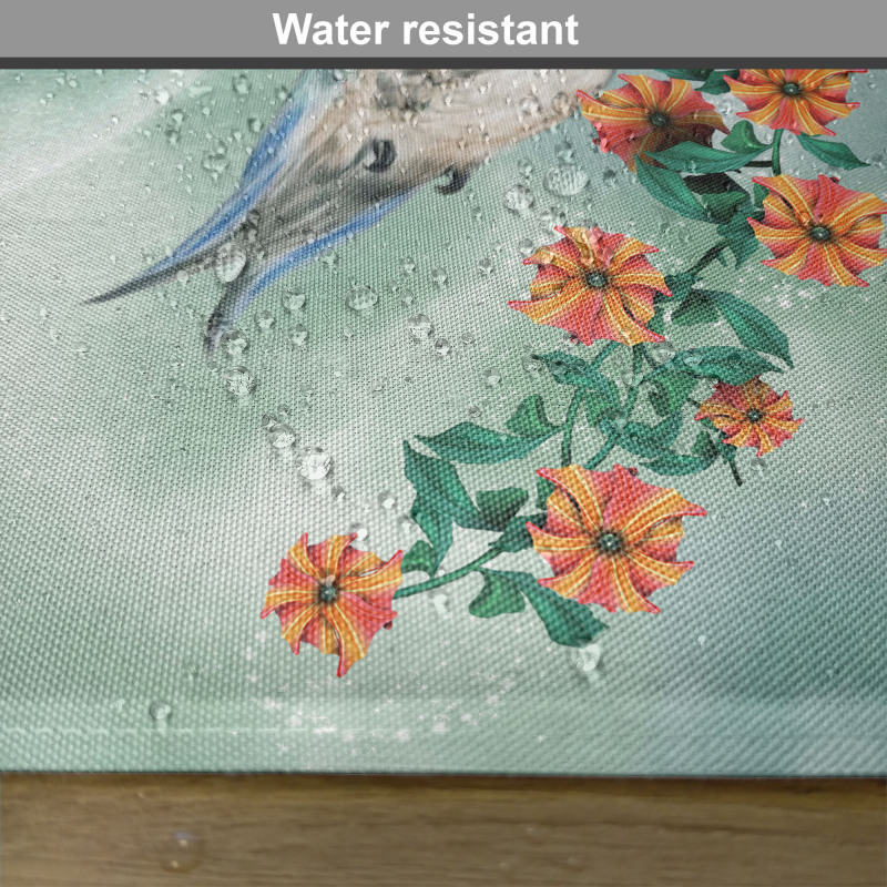 Bird with Flower Branch Place Mats