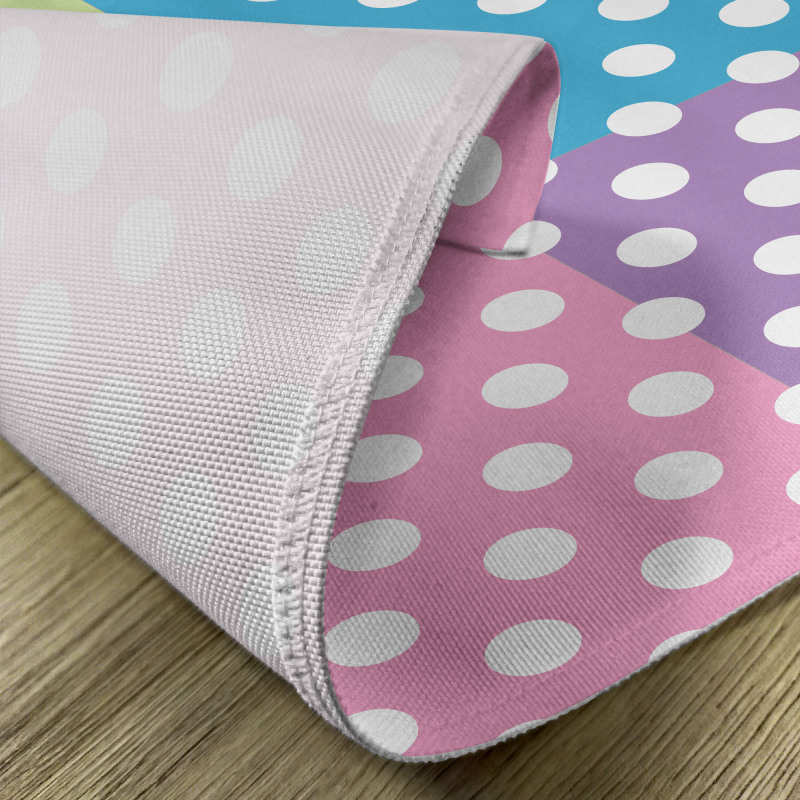 Polka Dots Patchwork Place Mats