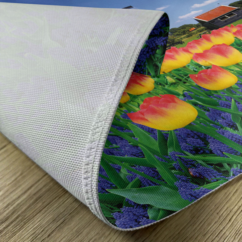 Blooming Tulip Windmill Place Mats