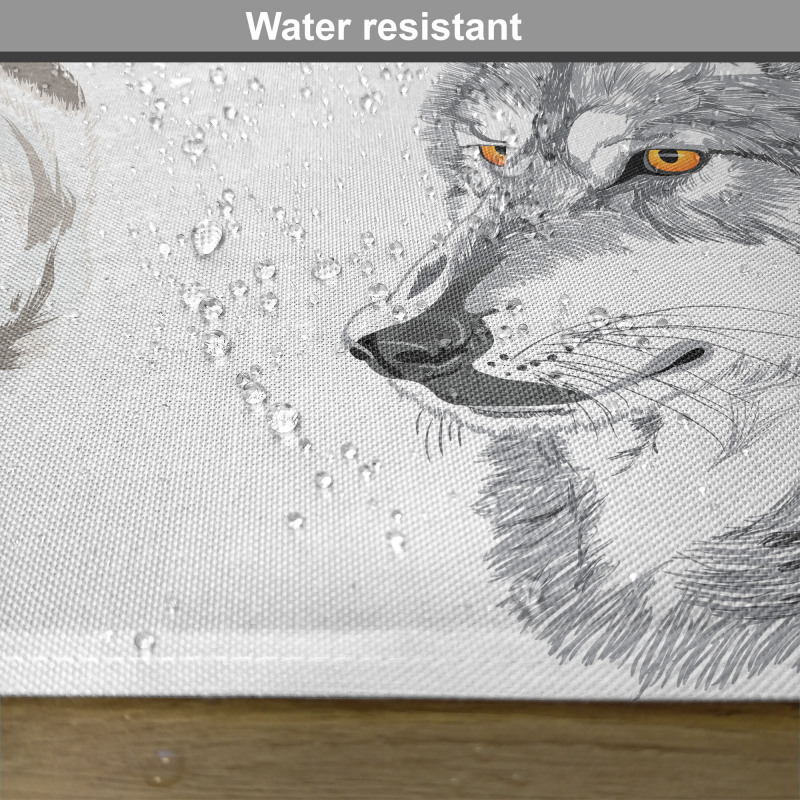 Sketchy Portraits Wildlife Place Mats