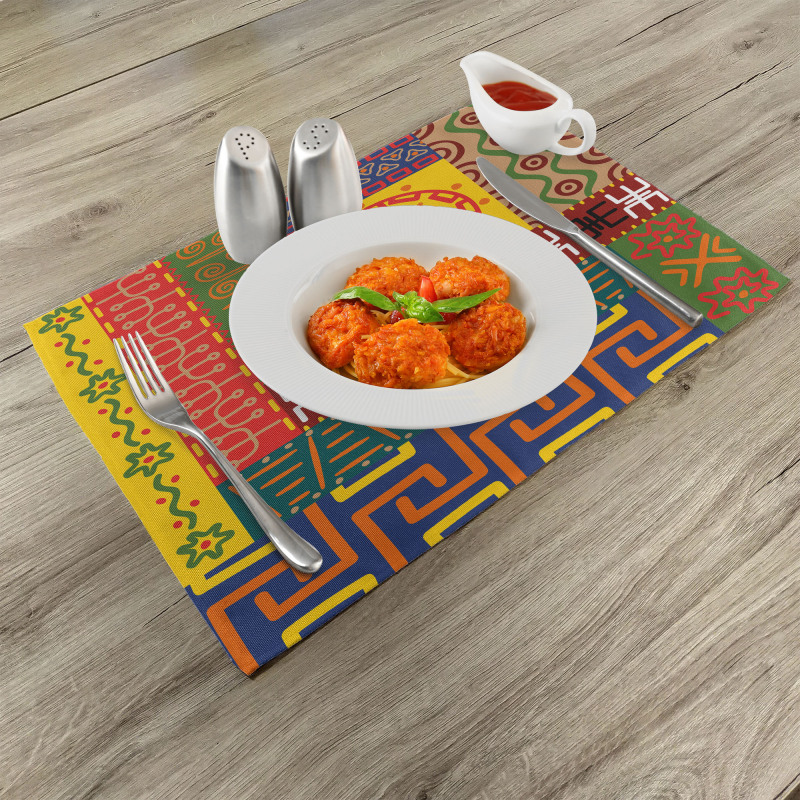 Primitive Tribal Place Mats