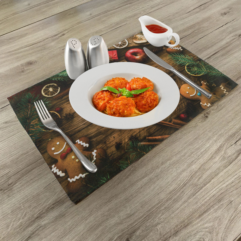 Rustic Lodge Wood Place Mats