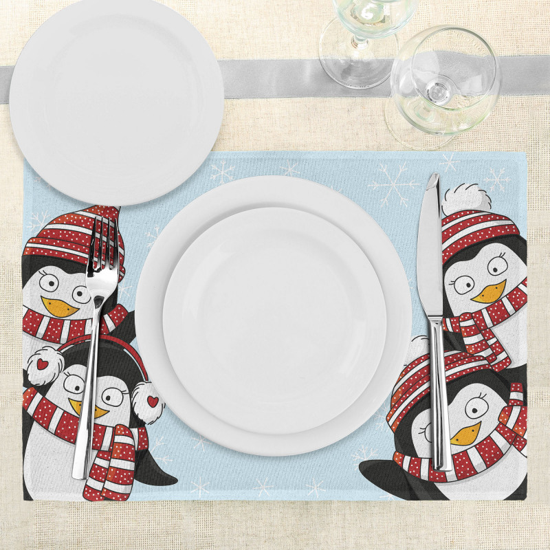 Penguins Kids Place Mats