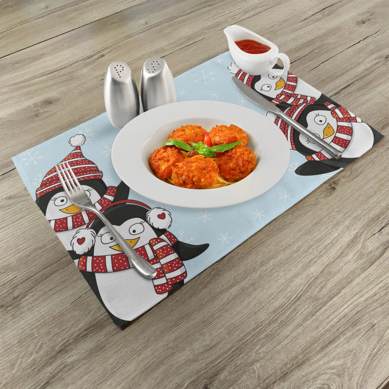 Penguins Kids Place Mats