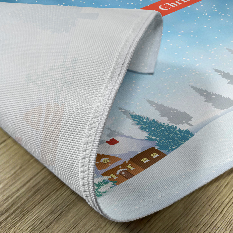 Santa Plane Snowman Place Mats