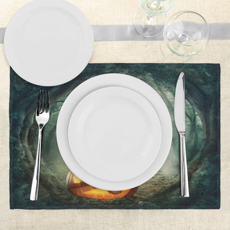 Pumpkin Enchanted Forest Place Mats