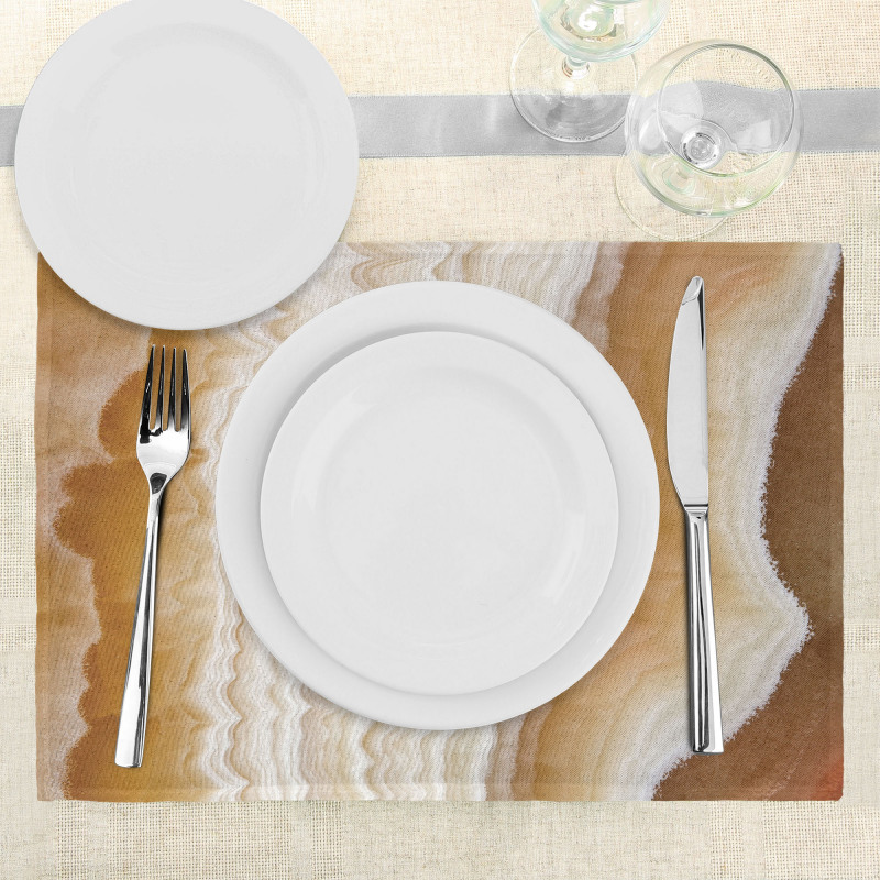 Marble Surface Image Place Mats