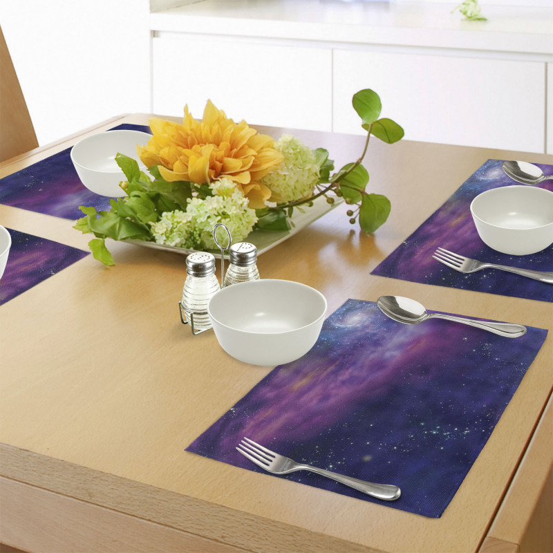 Galaxy Nebula Star Place Mats