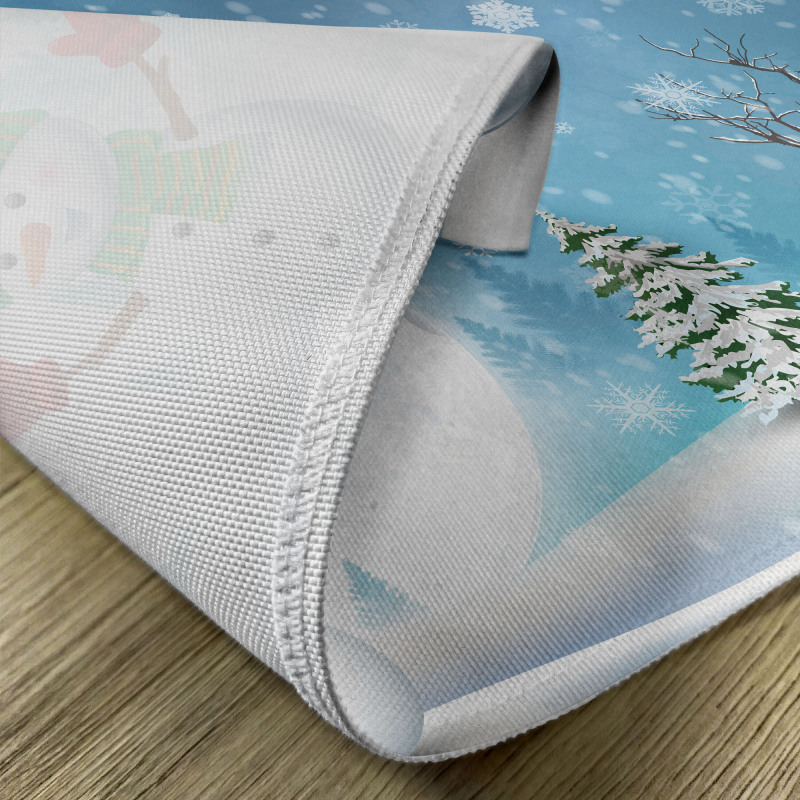 Jolly Snowman Santa Place Mats