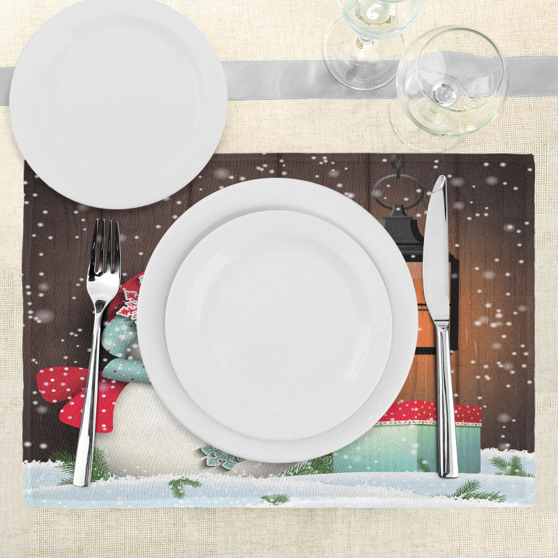 Garden with Gift Box Place Mats