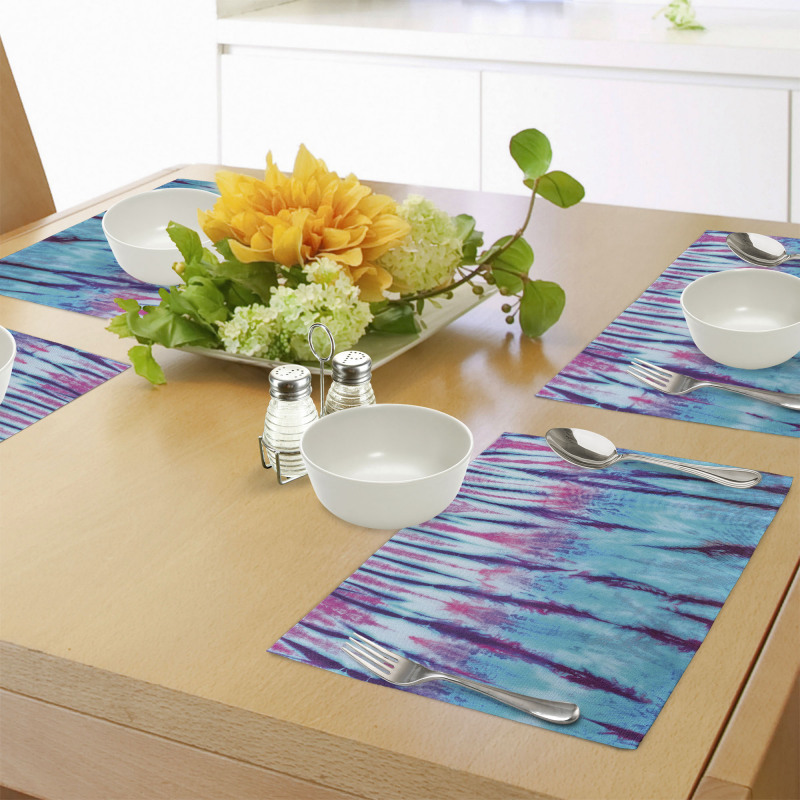 Retro 60's Style Hippie Place Mats