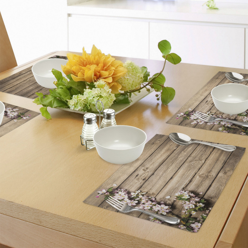 Blooming Orchard Spring Place Mats