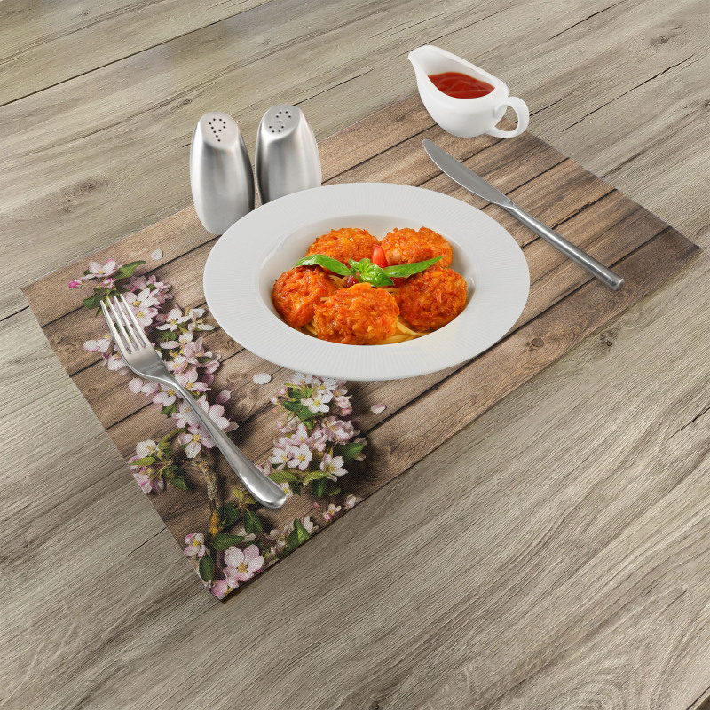 Blooming Orchard Spring Place Mats