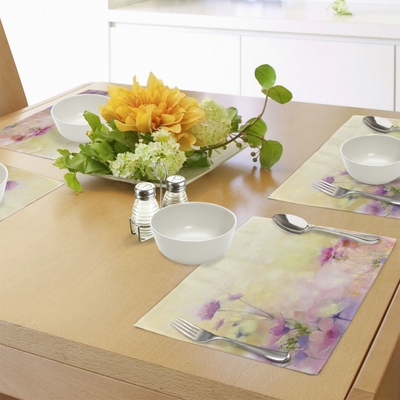 Vintage Magnolia Blooms Place Mats