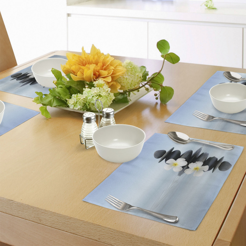 Stones Plumeras Place Mats