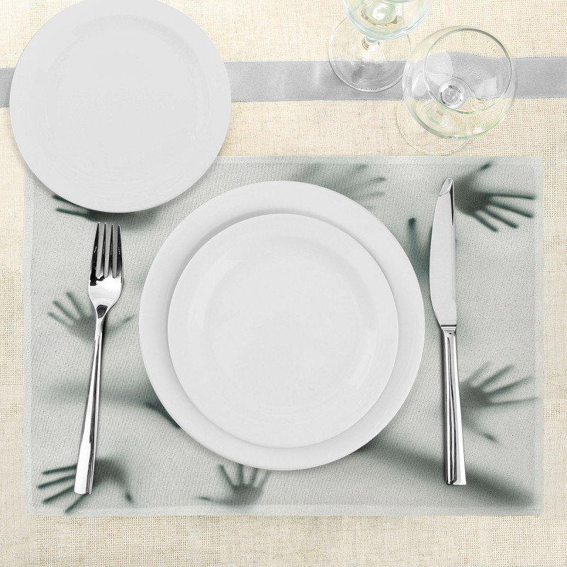 Ghost Alien Spirit Place Mats