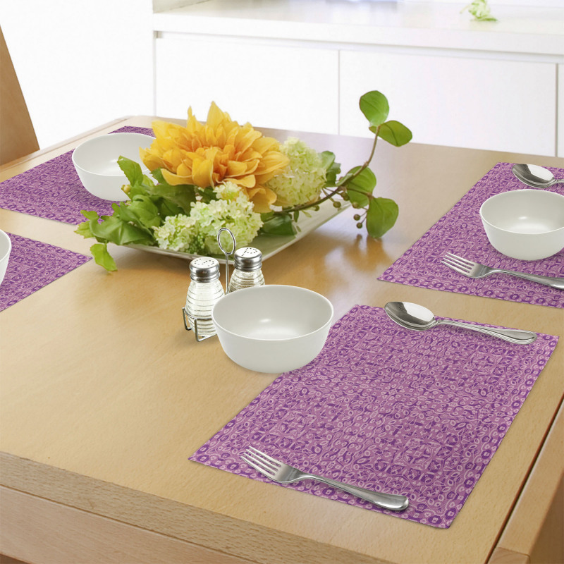 Abstract Ethnic Place Mats