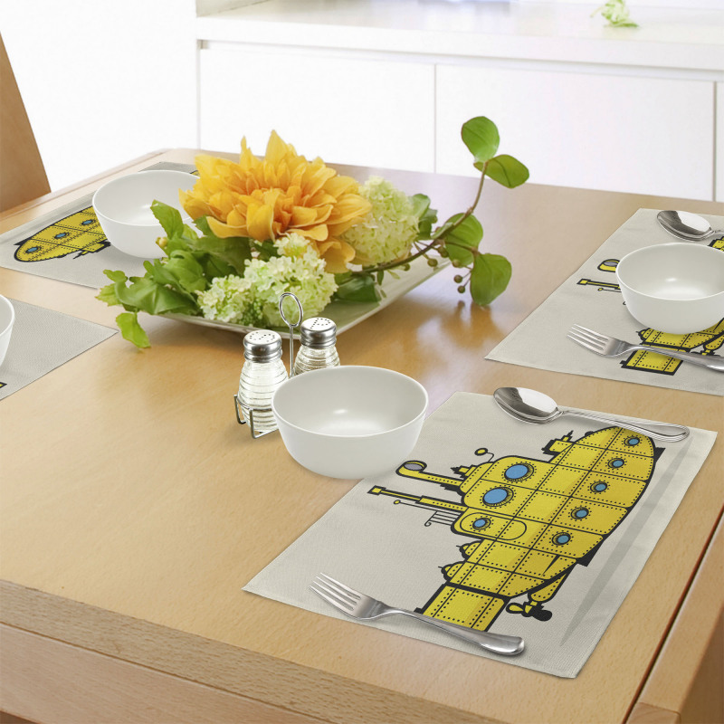 Grunge Style Place Mats