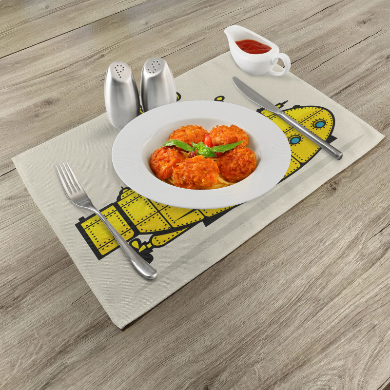 Grunge Style Place Mats