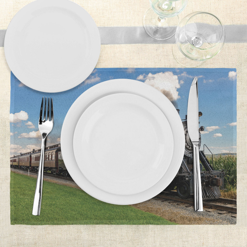 Countryside Train Place Mats