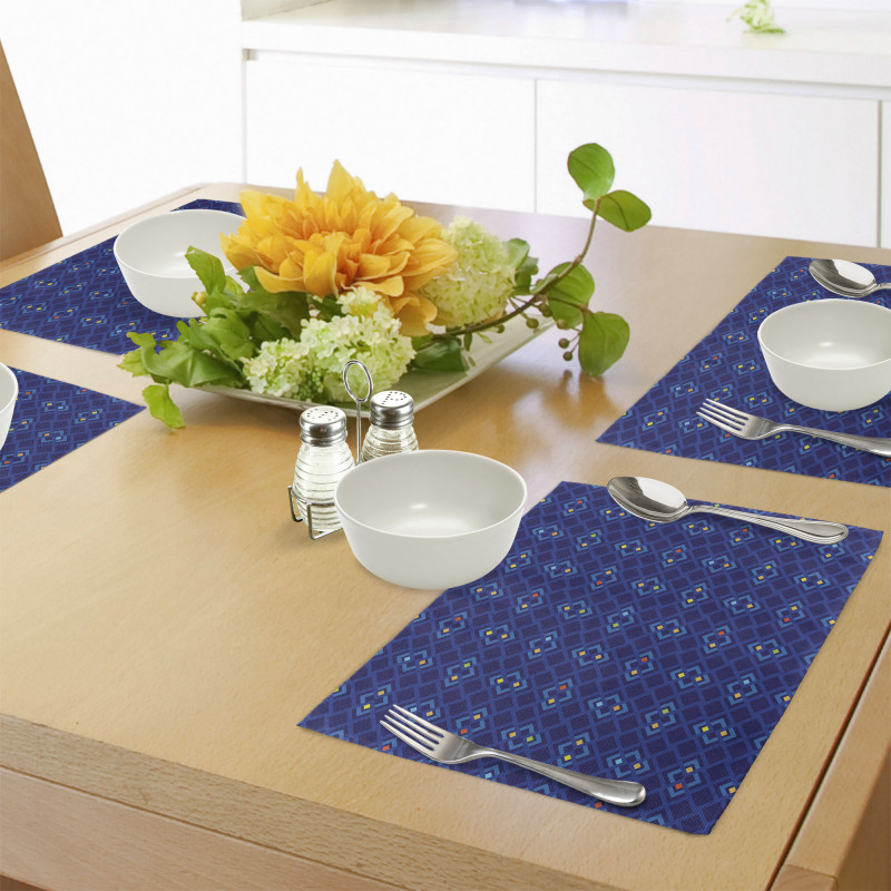 Geometric Mosaics Place Mats