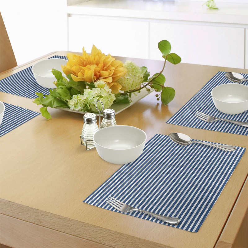 Rope Stripes Pattern Place Mats