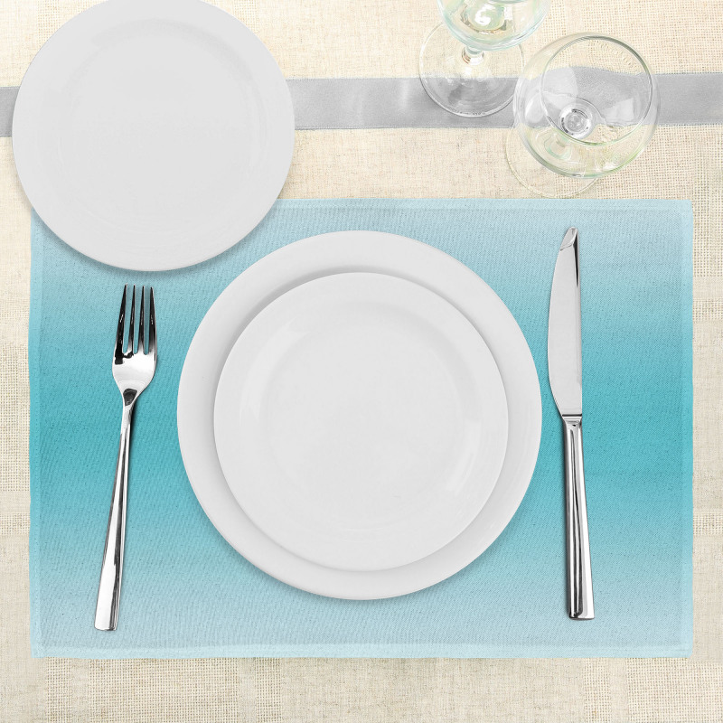 Tropical Aquatic Print Place Mats