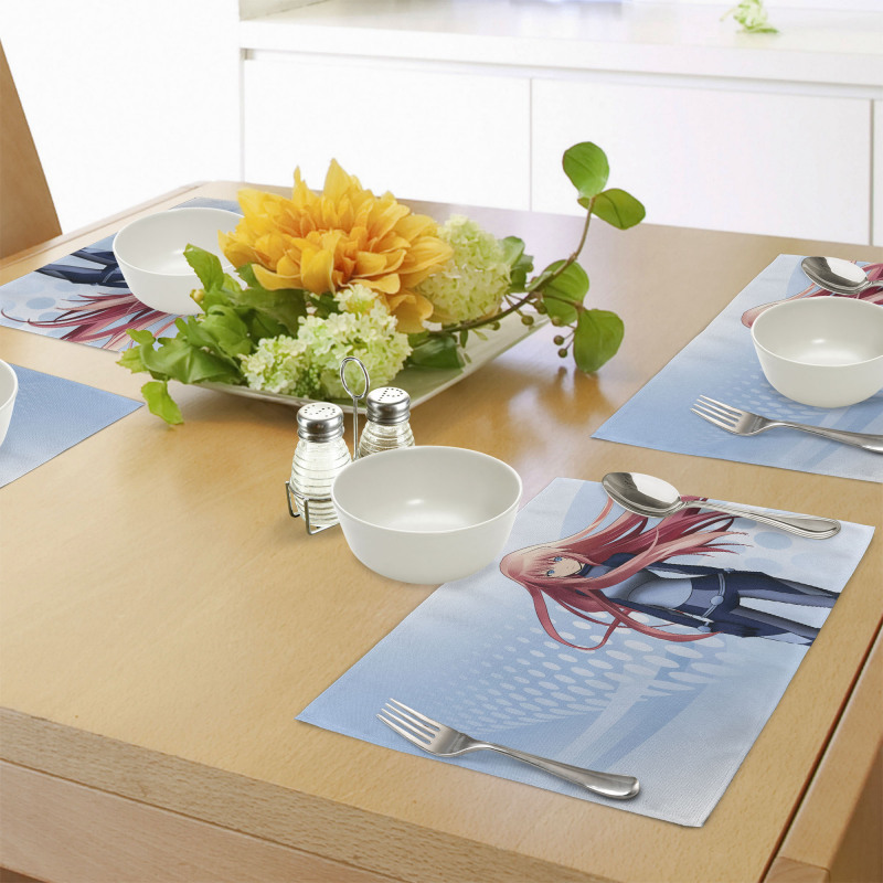 Digital Futuristic Style Place Mats