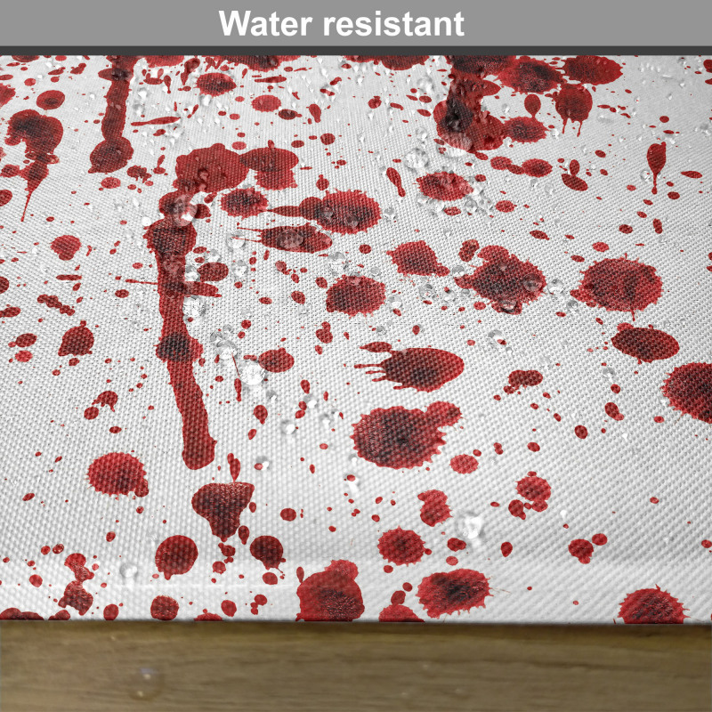 Splashes of Blood Scary Place Mats