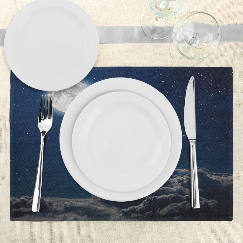 Moon and Stars Place Mats