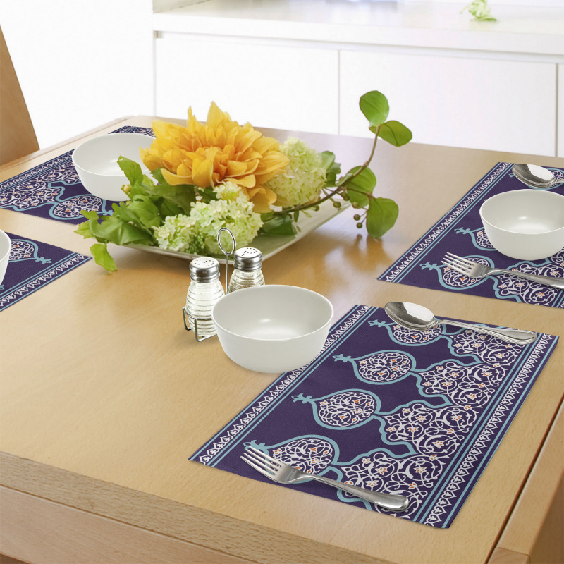 Mystic Oriental Design Place Mats