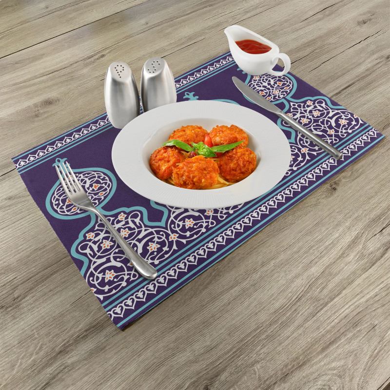 Mystic Oriental Design Place Mats