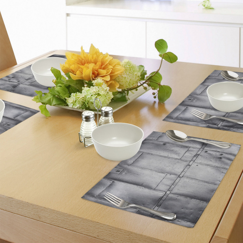 Futuristic Panels Place Mats