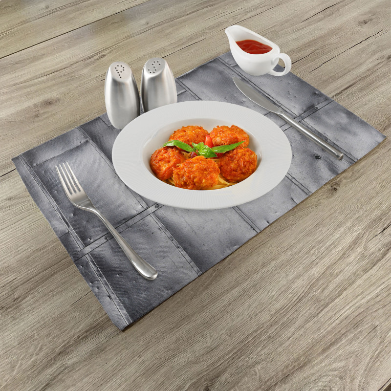 Futuristic Panels Place Mats