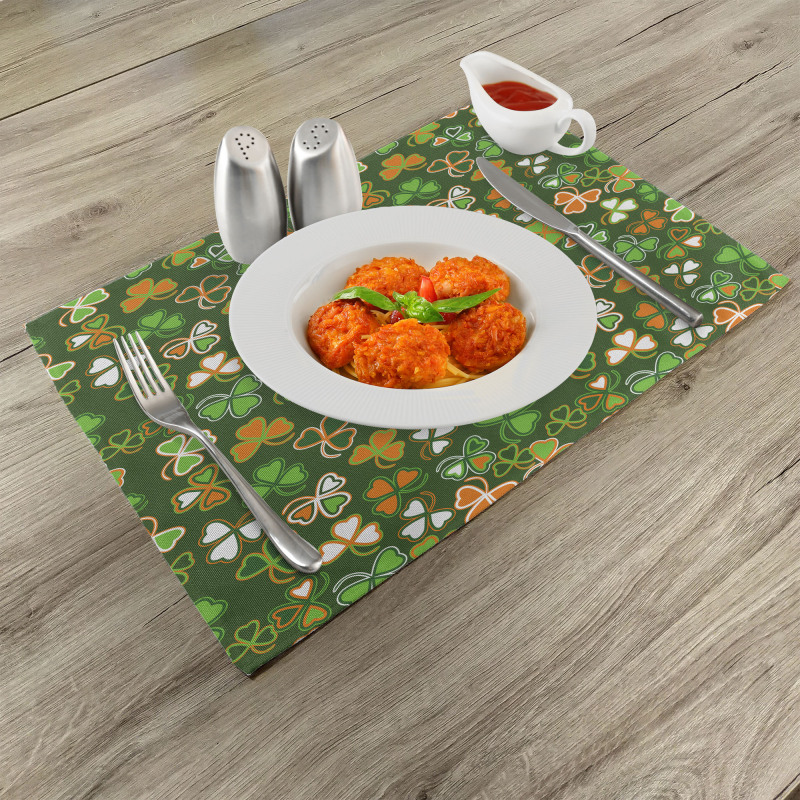 Lucky Clover Place Mats